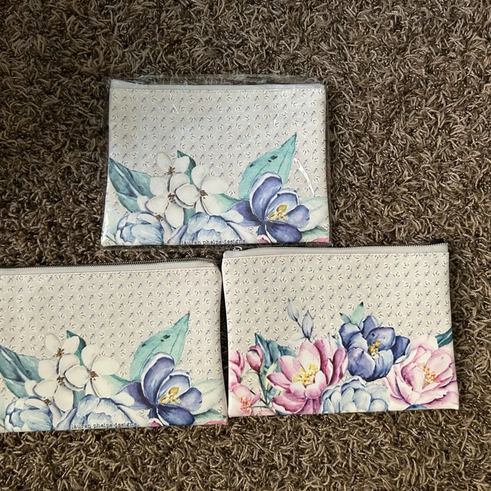 Lauren Phelps Designs Printed Vegan Leather Pouch